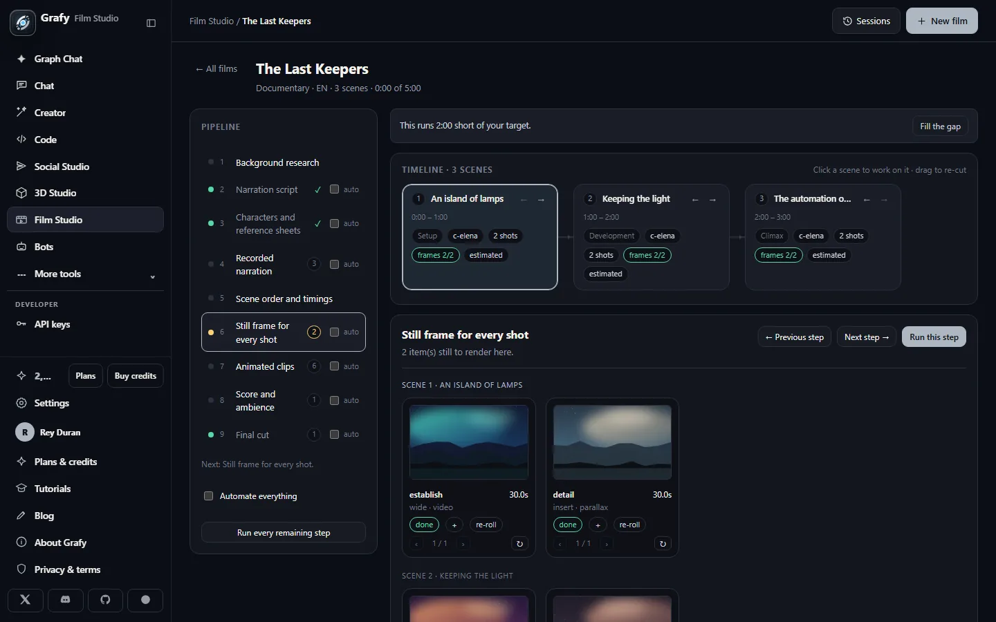 The keyframe review board
